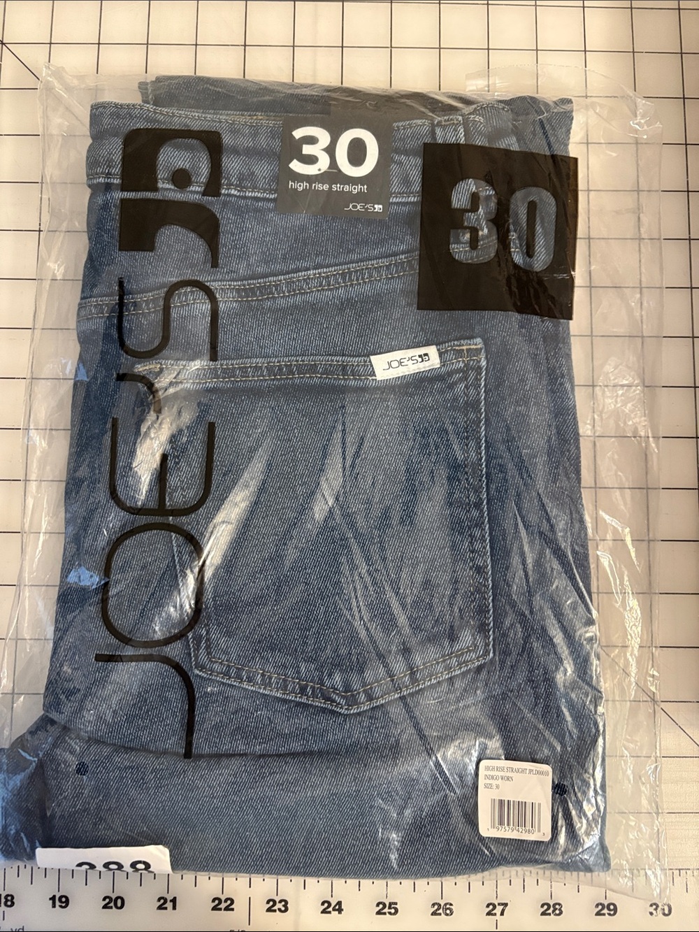 Joe's Jeans Women’s High Rise Straight Jeans - Blue Denim